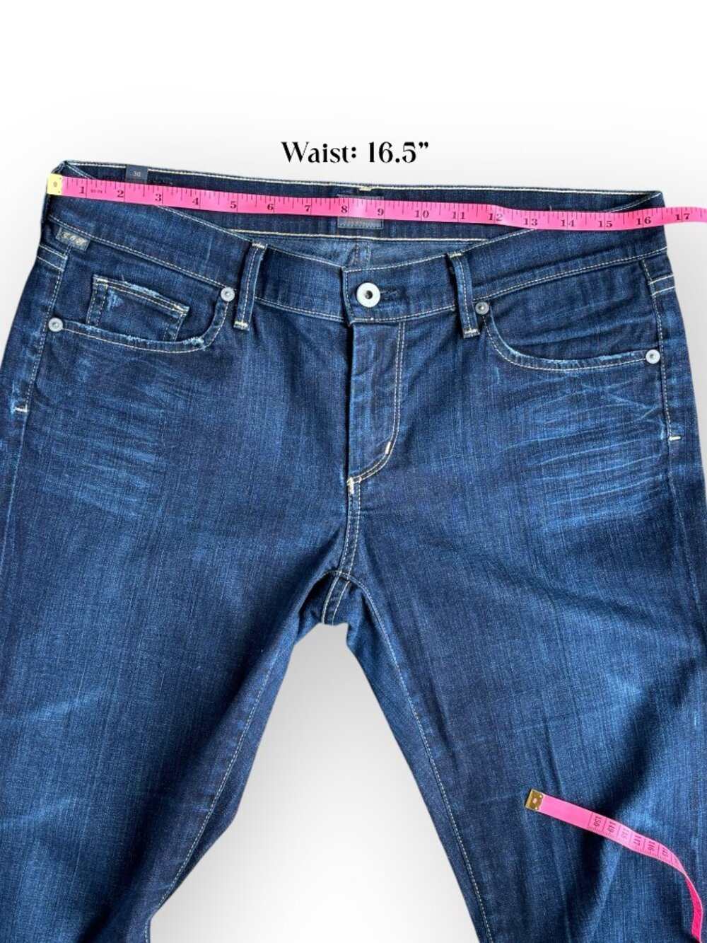 Citizens of Humanity Kelly Low Rise Bootcut Jeans Dark Wash Size 30 - Picture 11 of 14